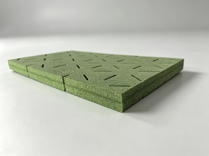 Shock Pad for Non-infill Football Grass and Sport Fields